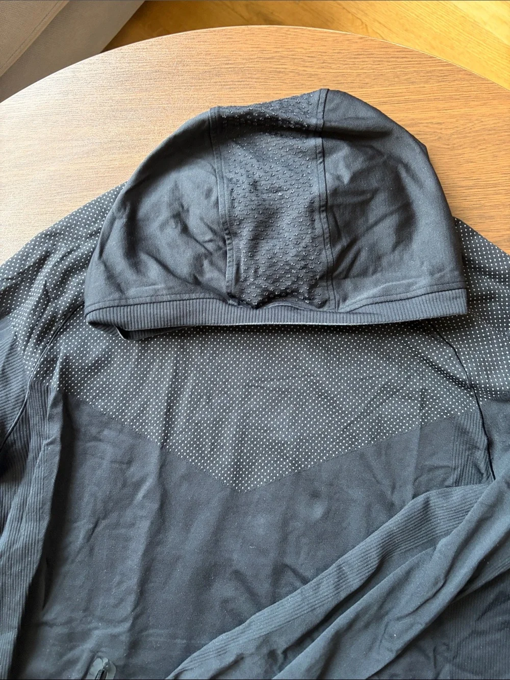 Nike Black Women's Hooded Pullover with Zipper Pockets